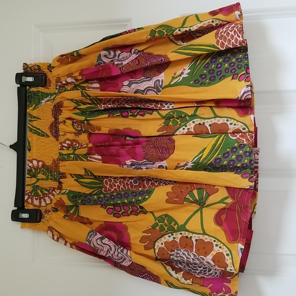 Anthropologie Let Me Be Printed Mini Skirt - Picture 3 of 12